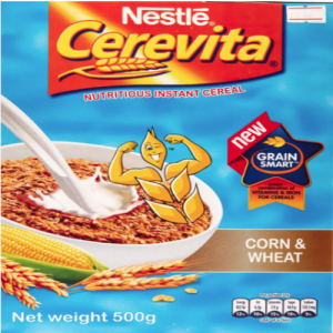 Nestle Cerevita Corn & Wheat 500g