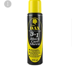 Dax 3 in 1 Black Curl Sheen 250 ml