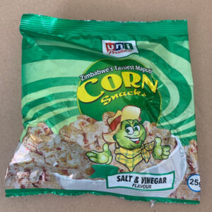 Corn snacks Salt and Vinegar Flavor 25 grams