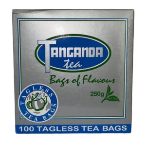 Tanganda Tea Bags 100 TEA BAGS 250 GRAMS