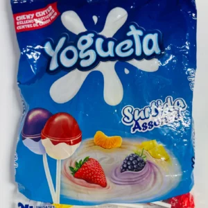 Yogueta blue berry lollipop